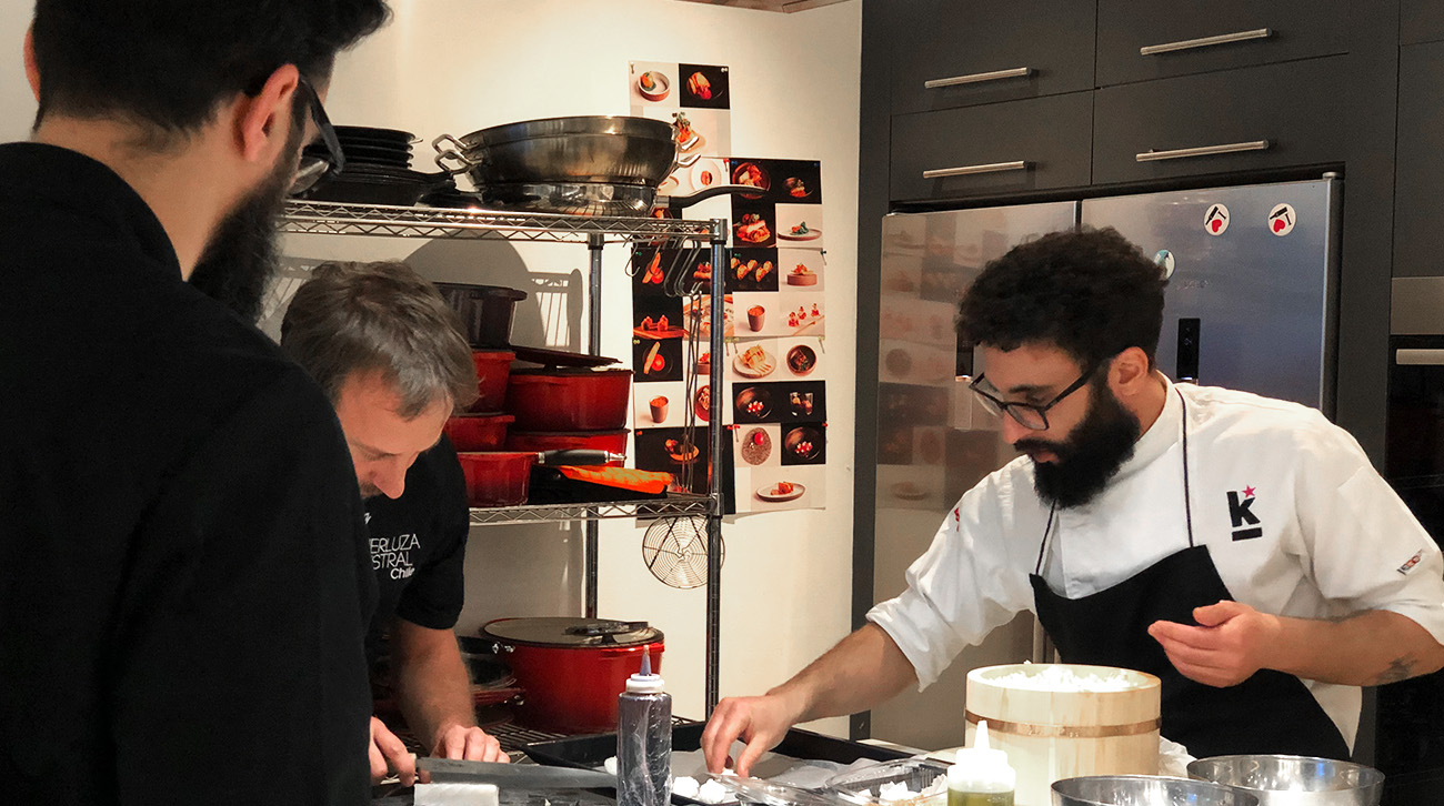 Carlos Pascal - Kitchen Club Madrid - Merluza Austral Chile 2019